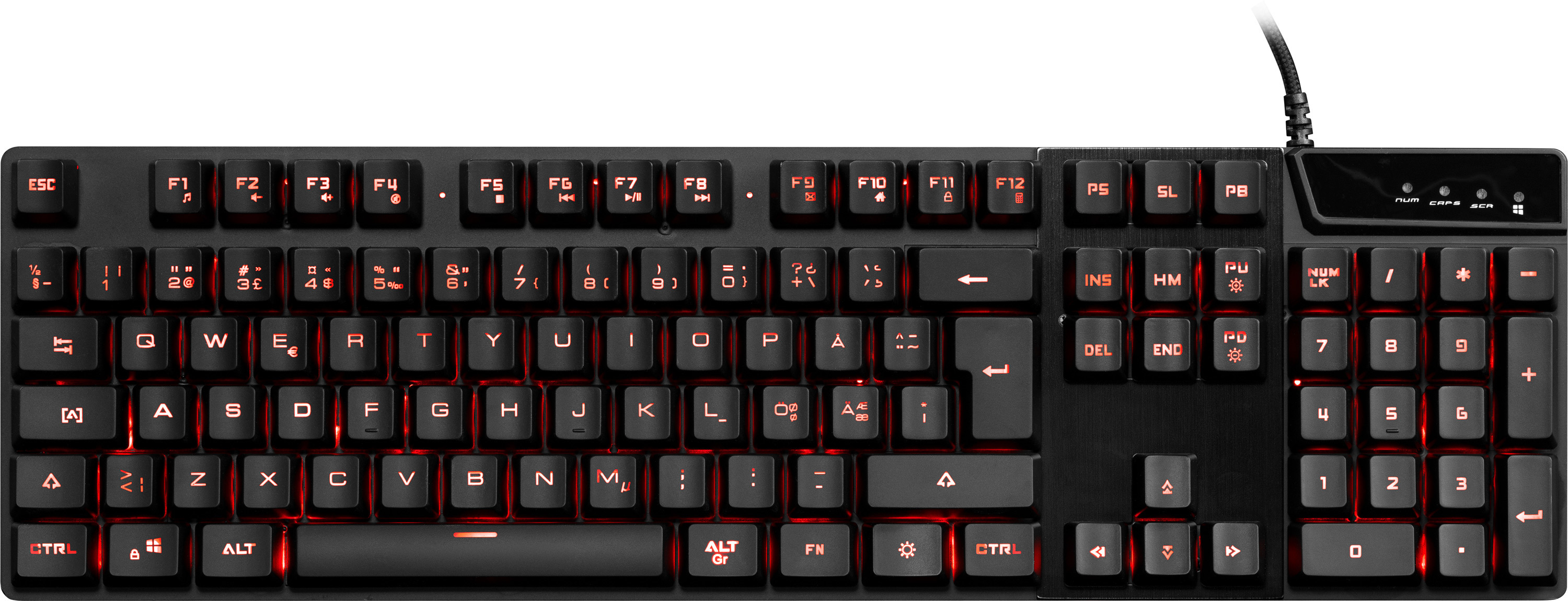 Lvlup strength gaming keyboard