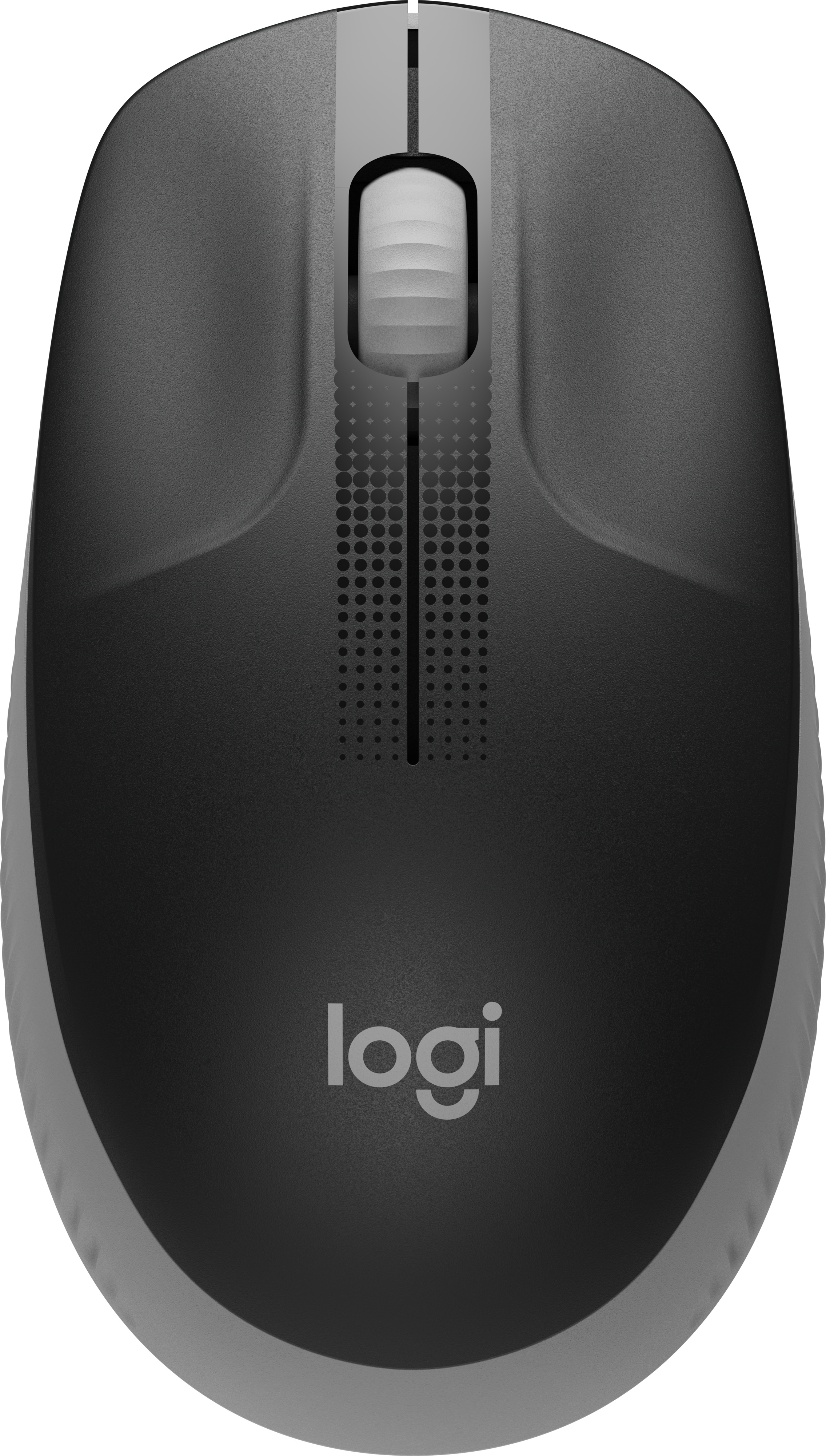 Black grey wireless mouse