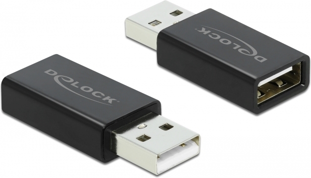 Usb data blocker adapter