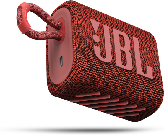 Red bluetooth speaker