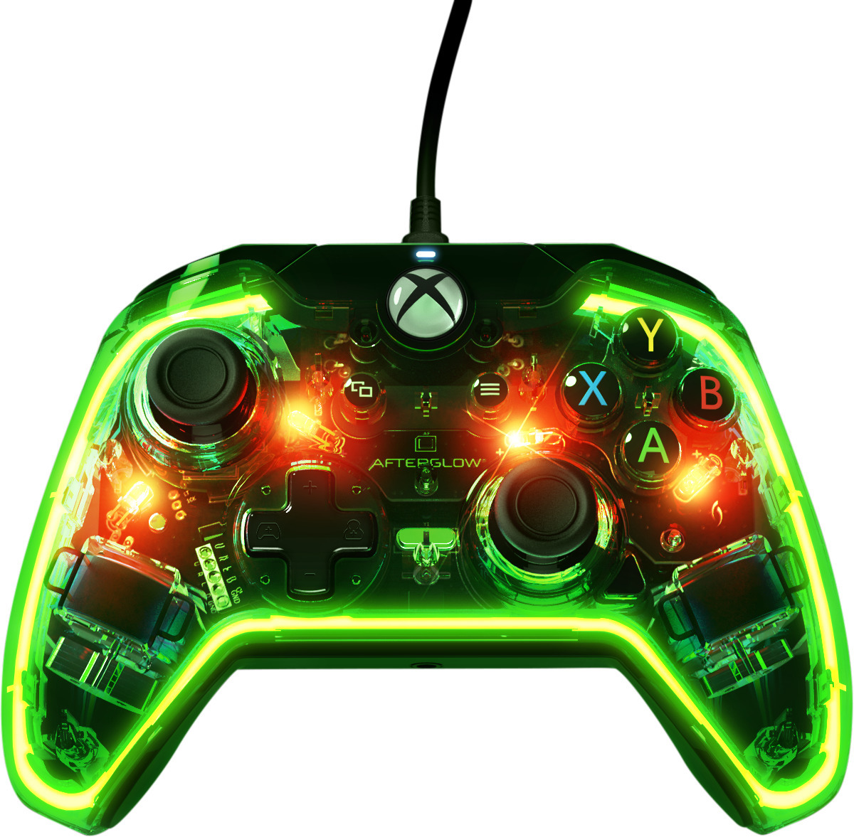 pdp wired controller for xbox one black camo