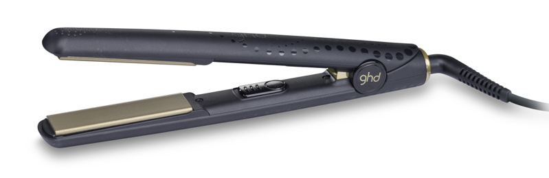 Gold classic styler hair straightener
